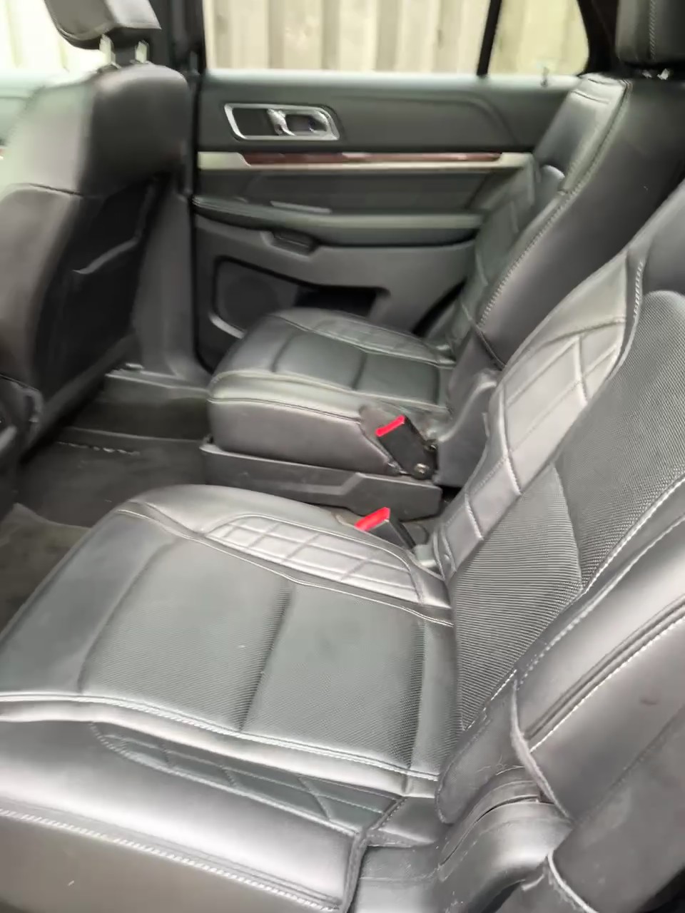 SUV Cargo & Rear Seats after detailing