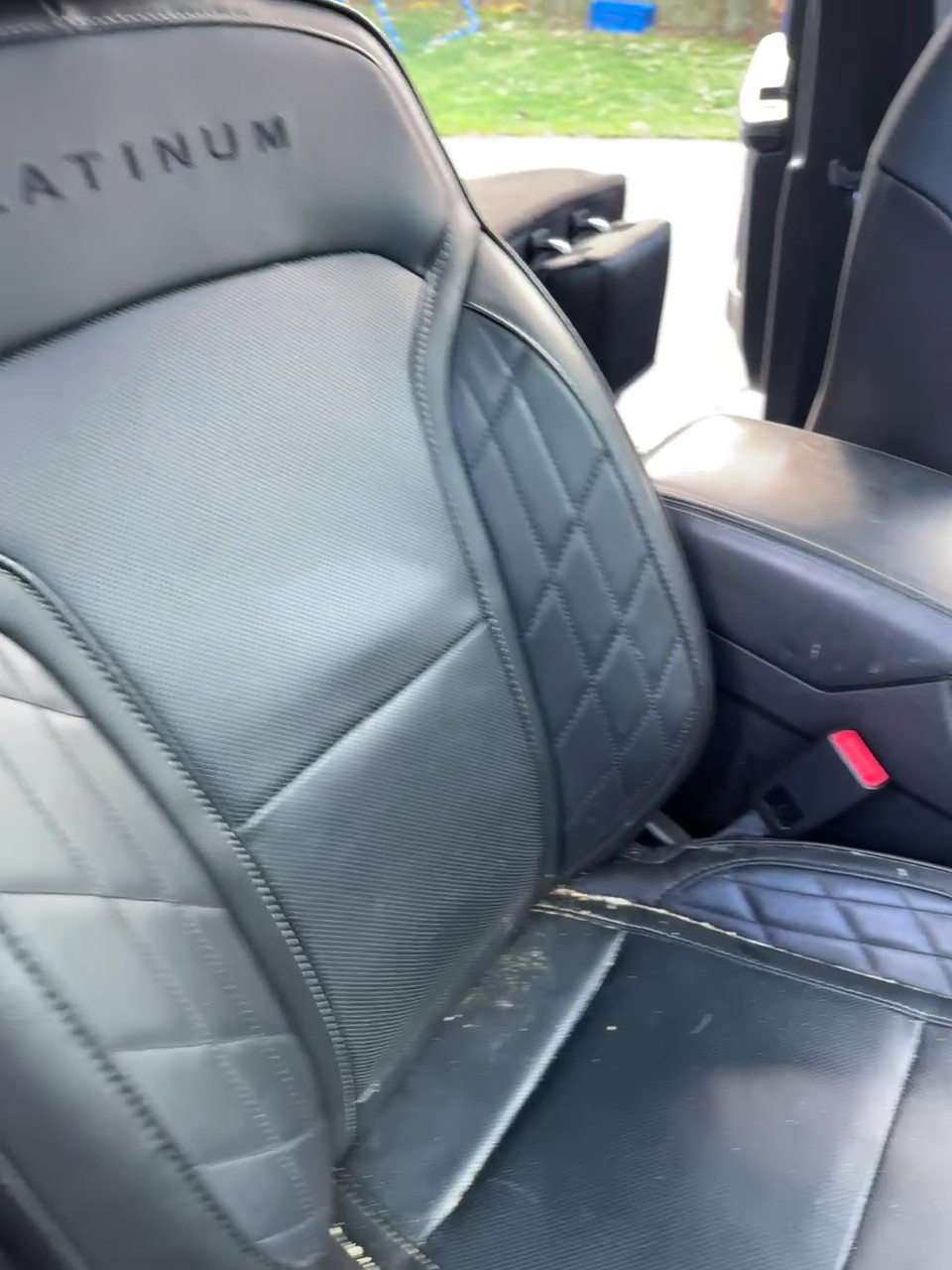 Sedan Interior before detailing